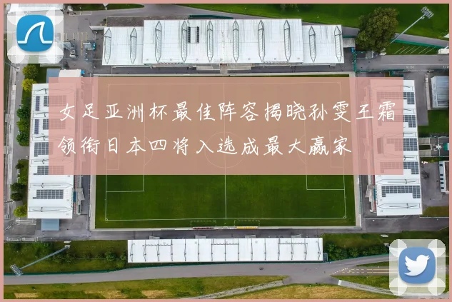 女足亚洲杯最佳阵容揭晓孙雯王霜领衔日本四将入选成最大赢家