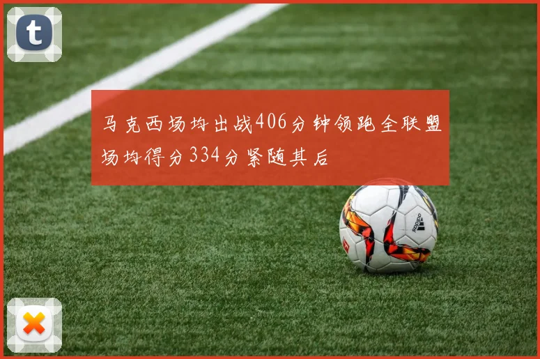 马克西场均出战406分钟领跑全联盟场均得分334分紧随其后